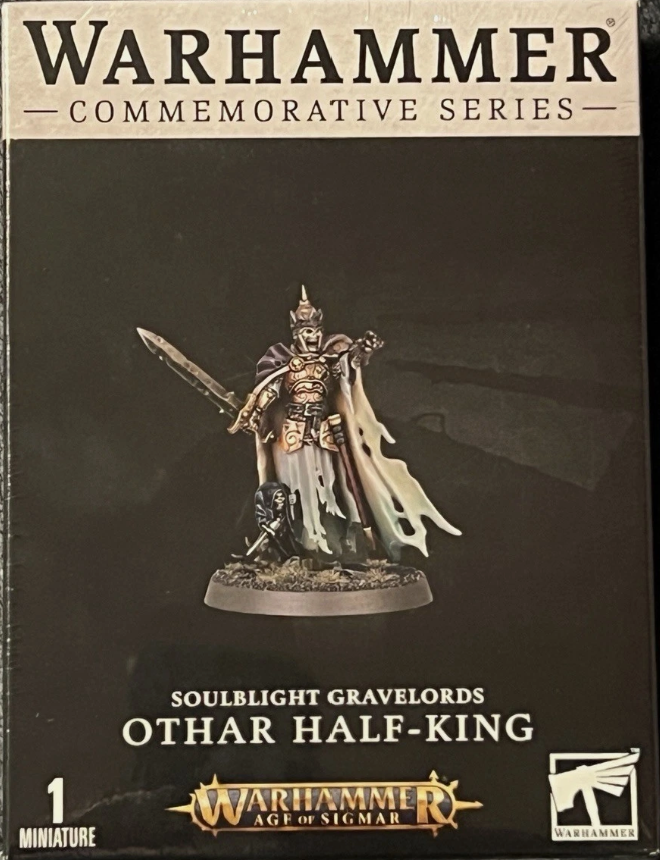 Warhammer Othar Half-King ミニチュア Warhammer AOS Othar Half-King Soulblight Gravelords Commemorative