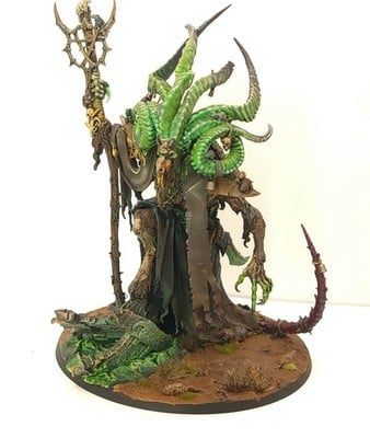 Warhammer AoS – Vizzik Skour, Prophète Du Rat Cornu – Kit Skaven 42 Pièces – 130 Mm