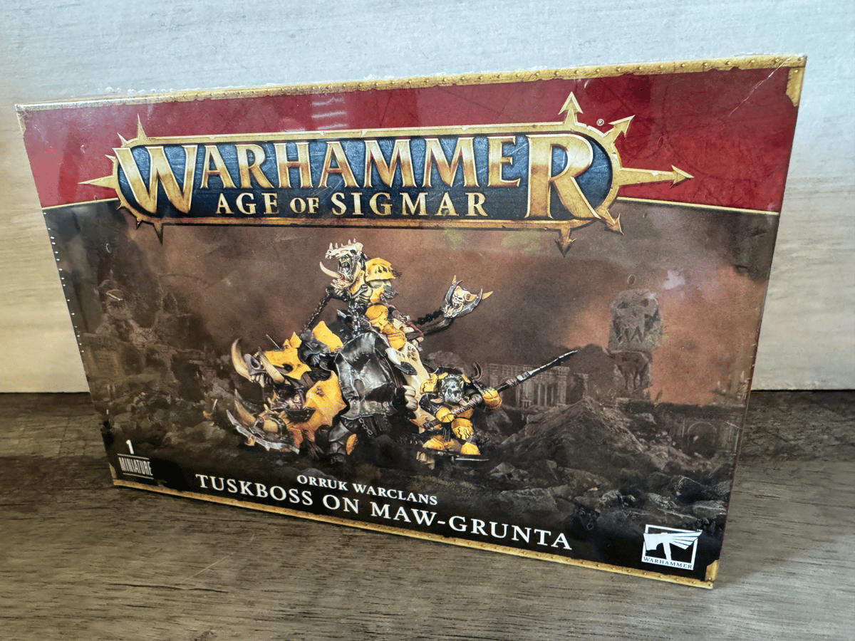 Warhammer Tuskboss on Maw-Grunta 新品未開封 Tuskboss on Maw-grunta for sale - Miniswap